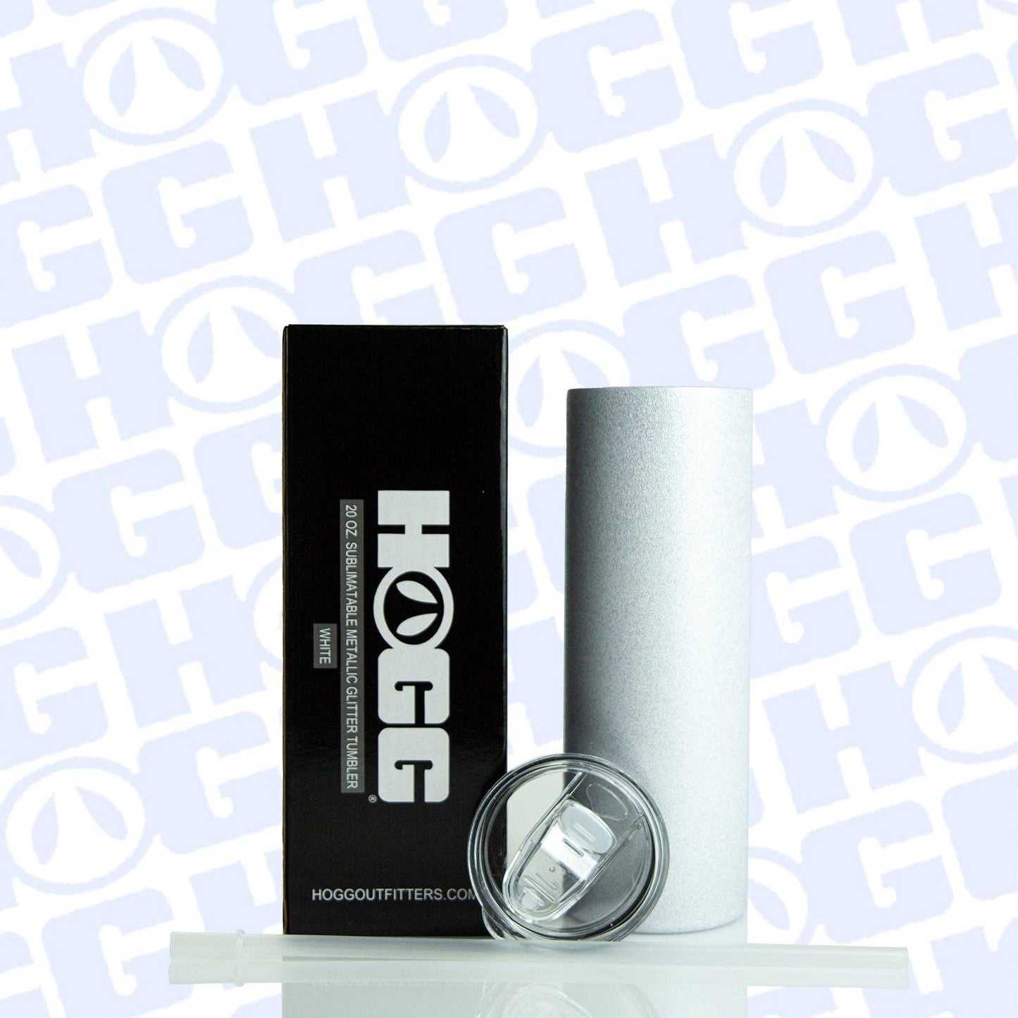 Skinny Tumbler - 20oz - Metallic Glitter