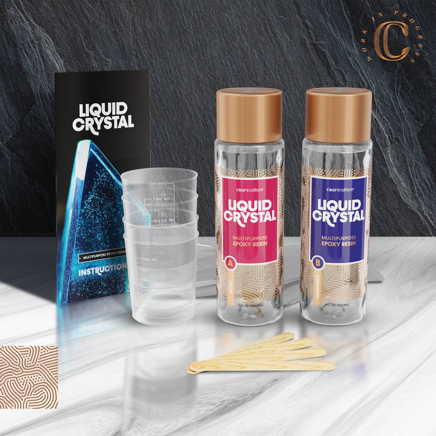 Liquid Crystal Epoxy Resin Kit