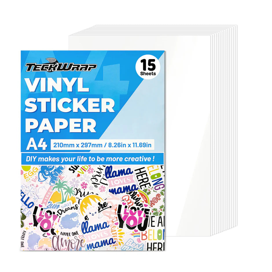 Teckwrap Inkjet Printable Sticker Vinyl