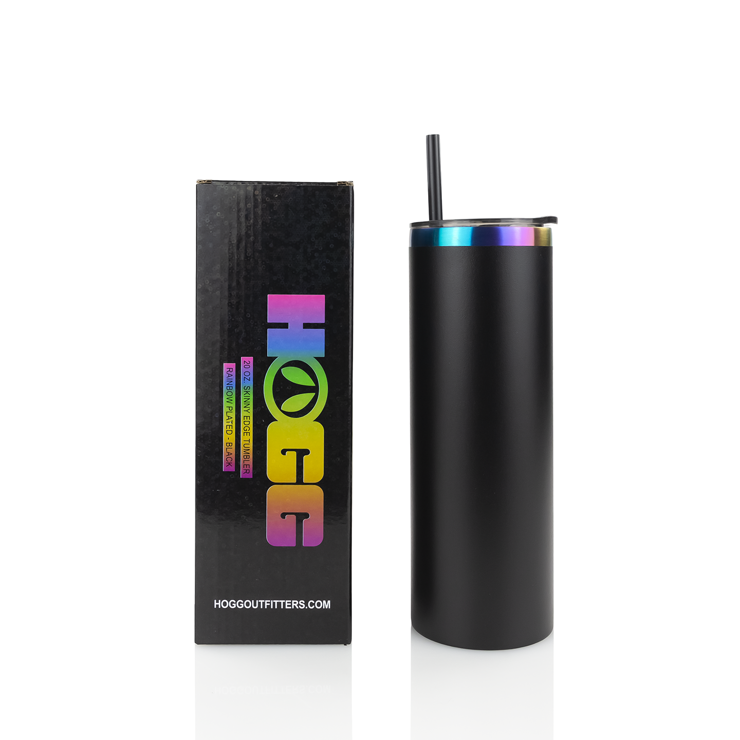 Skinny Tumblers - 20oz - Rainbow Plate