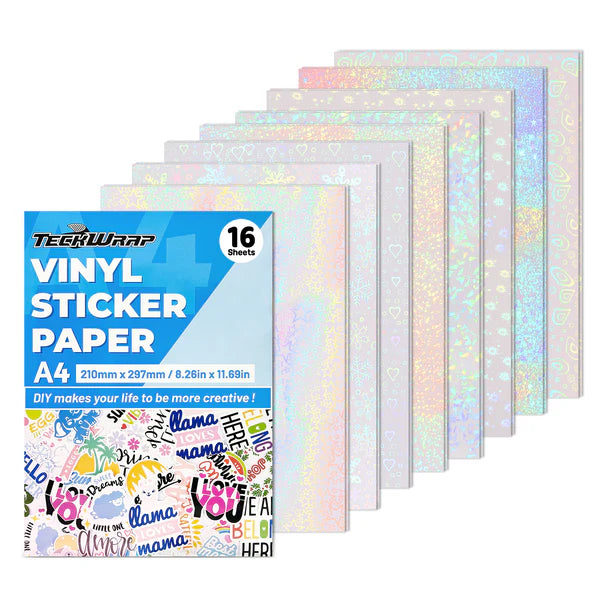 TeckWrap Holographic Laminate Sheets