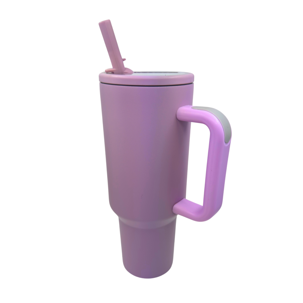 Quencher Tumbler - 40oz with Flip up Straw