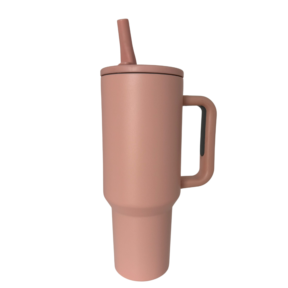 Quencher Tumbler - 40oz with Flip up Straw
