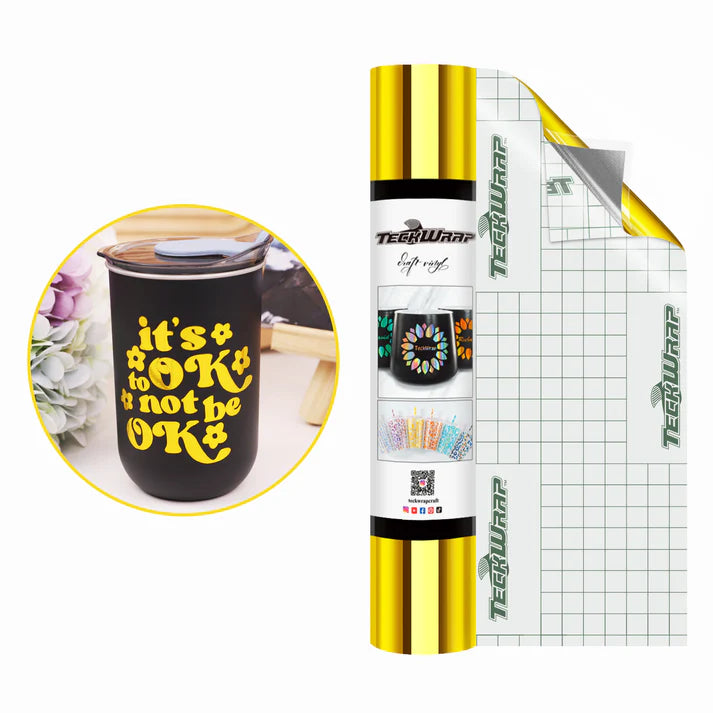 Teckwrap Bubble Free Mirror Chrome Adhesive