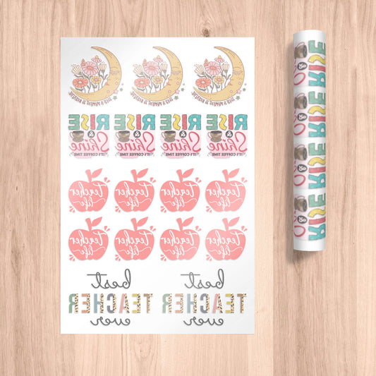 Sublimation Transfer Gang Sheets