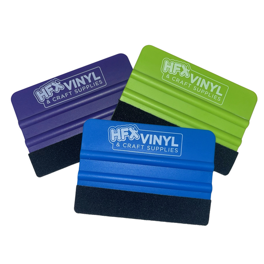 HFX Felt Edge Squeegees