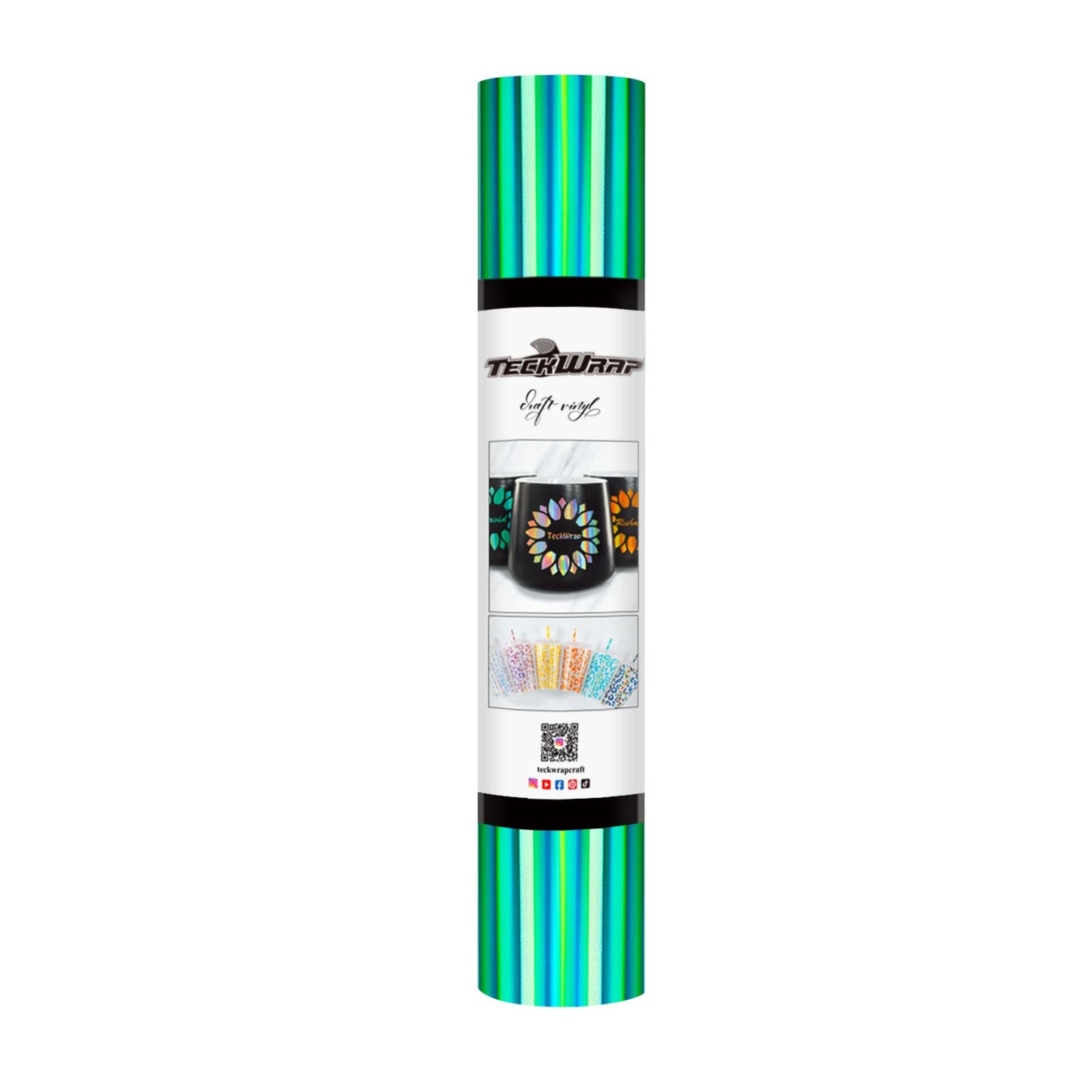 TeckWrap Holographic Rainbow Adhesive Vinyl