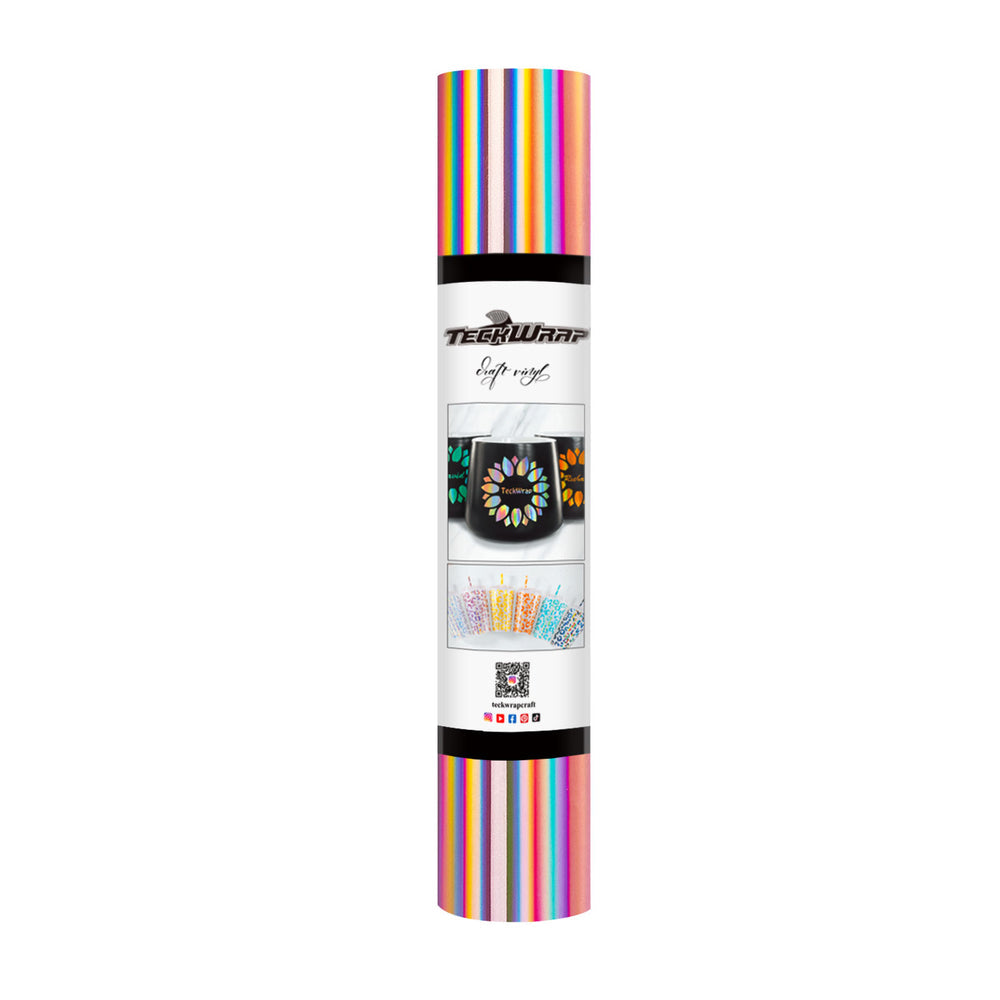 TeckWrap Holographic Rainbow Adhesive Vinyl