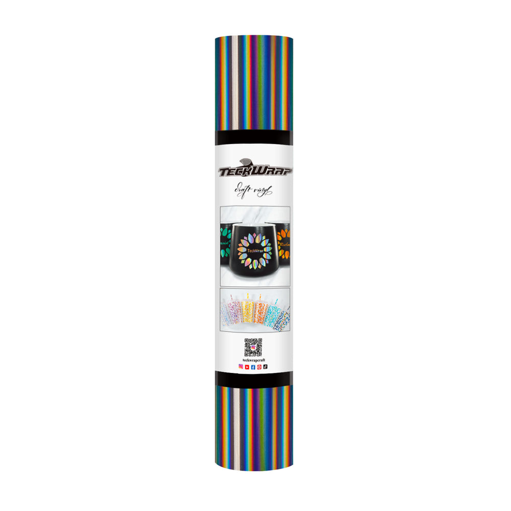 TeckWrap Holographic Rainbow Adhesive Vinyl