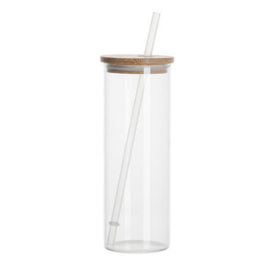 Skinny Glass Tumbler - 25oz - Clear