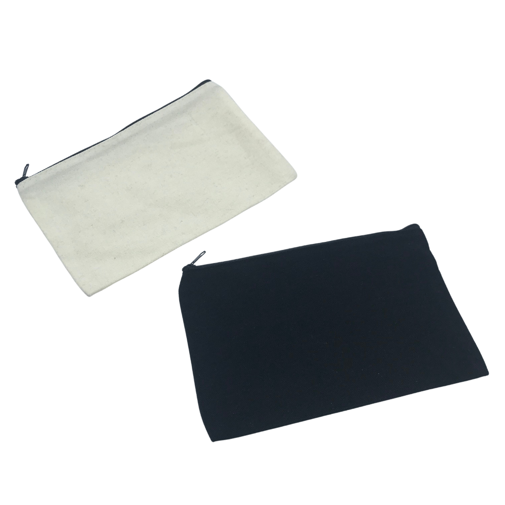 Canvas Zipper Pouches