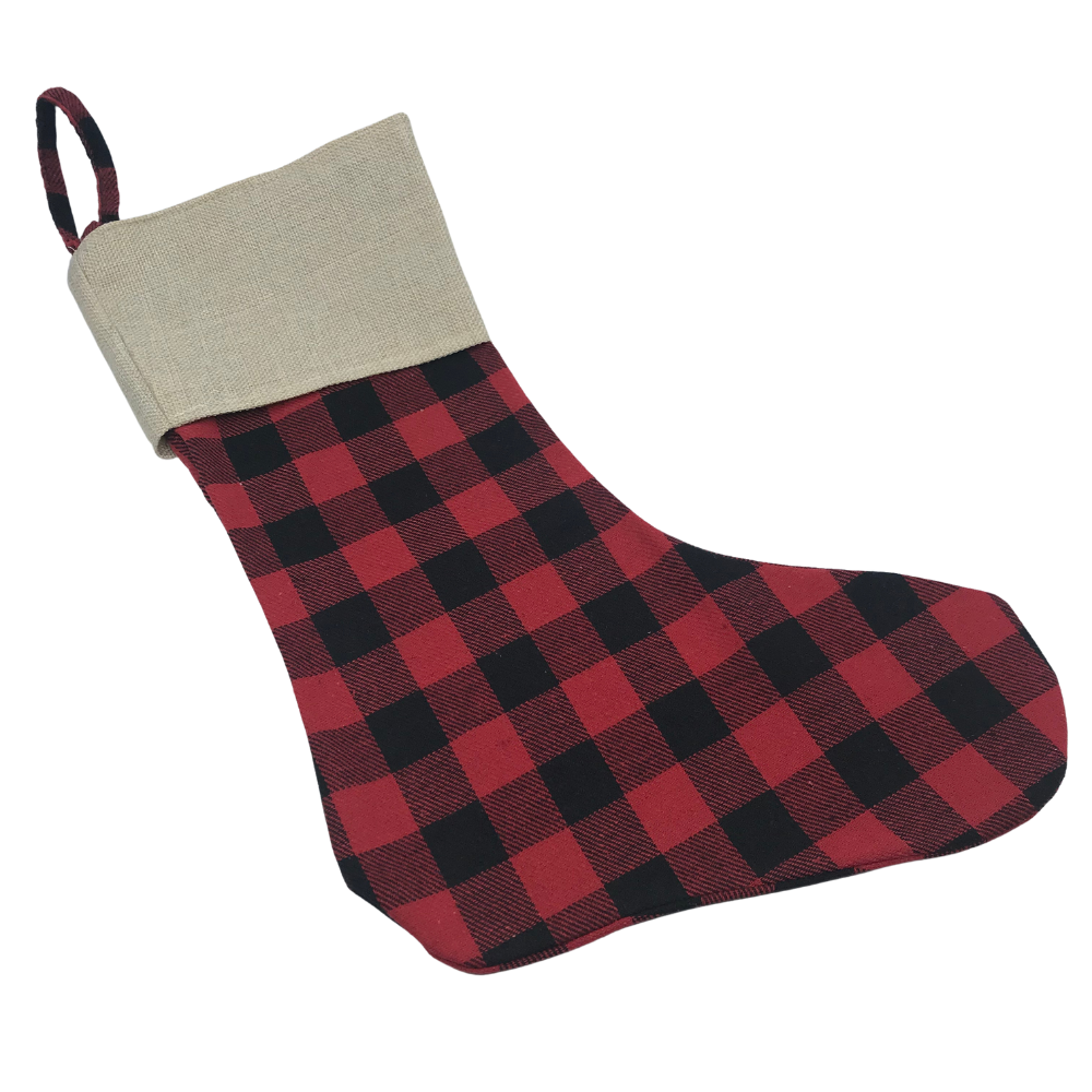 Buffalo Plaid Stockings
