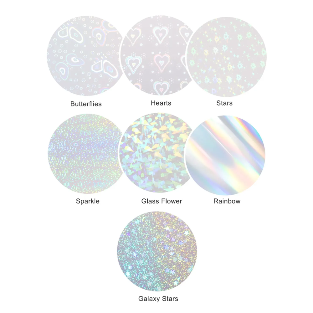 TeckWrap Holographic Laminate Sheets