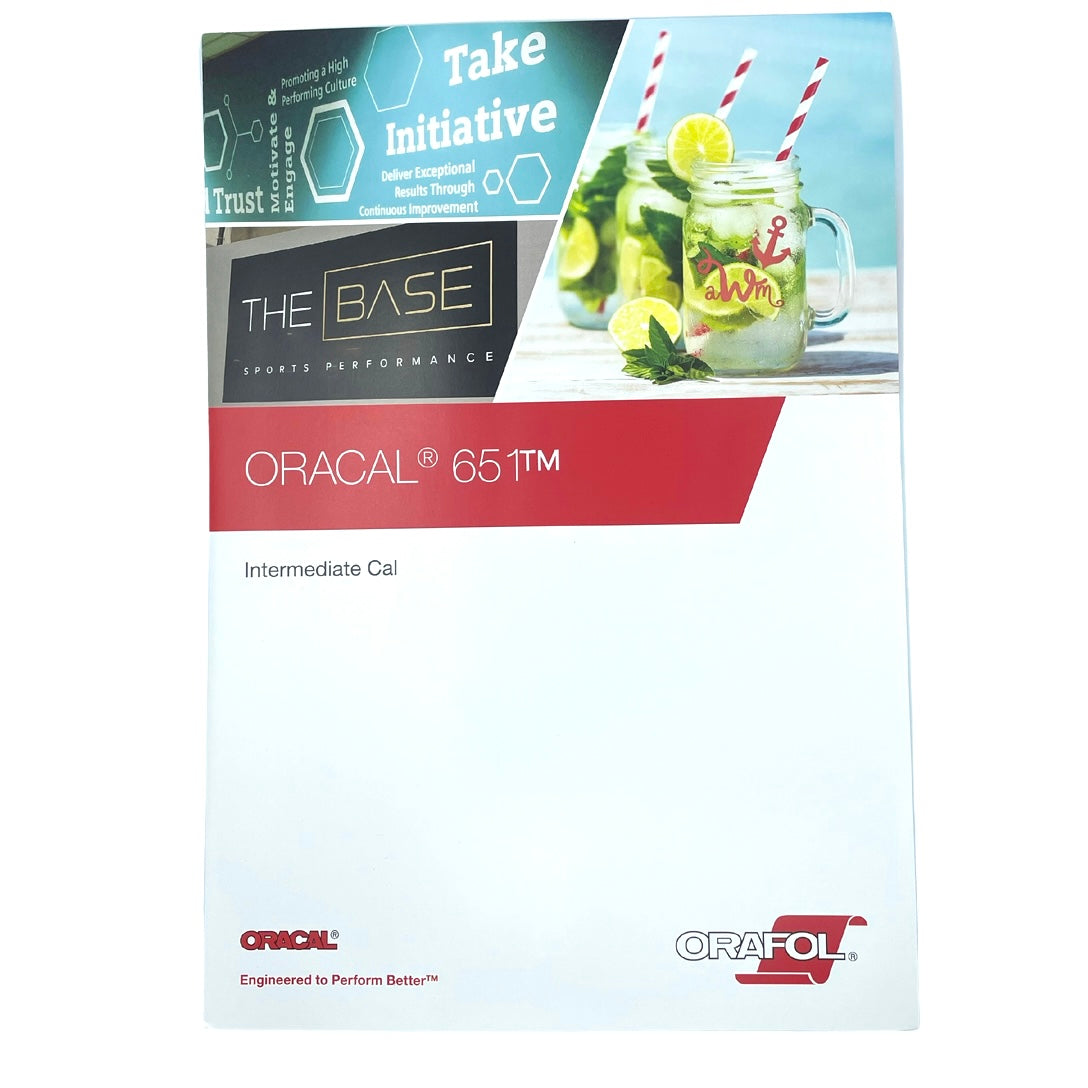 Oracal Color Swatch Booklet