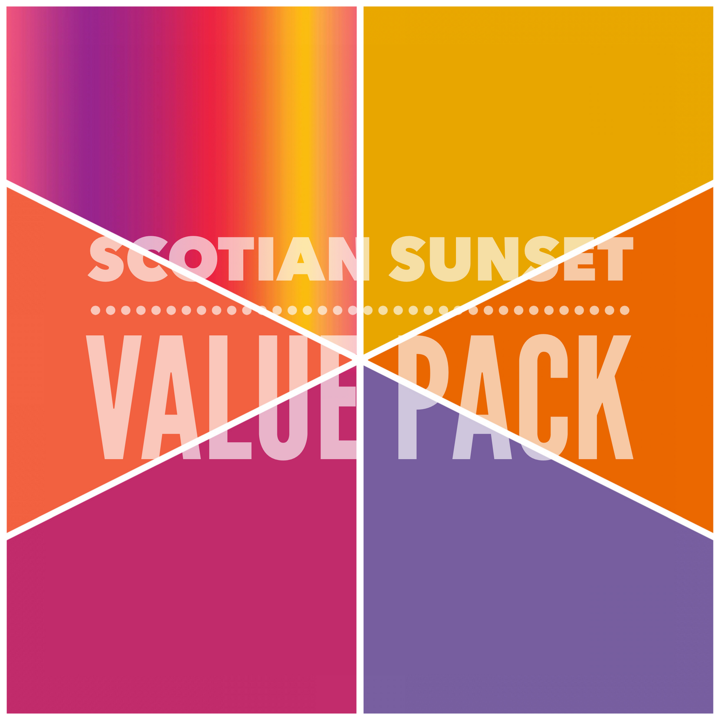 Scotian Sunset Adhesive Value Pack