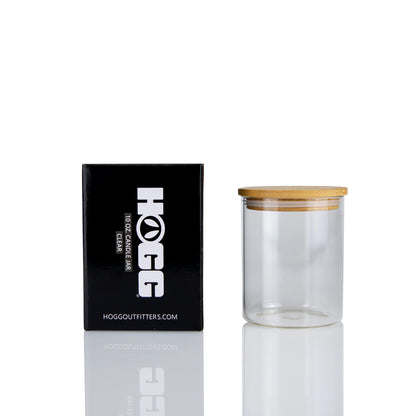 Glass Candle Jar - 10oz Clear