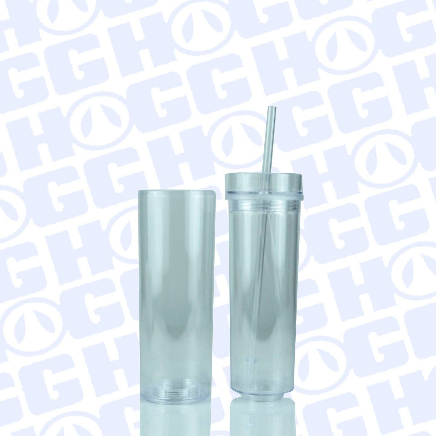Snow Globe Tumbler - 16oz - Acrylic