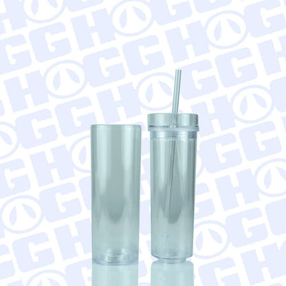 Snow Globe Tumbler - 16oz - Acrylic