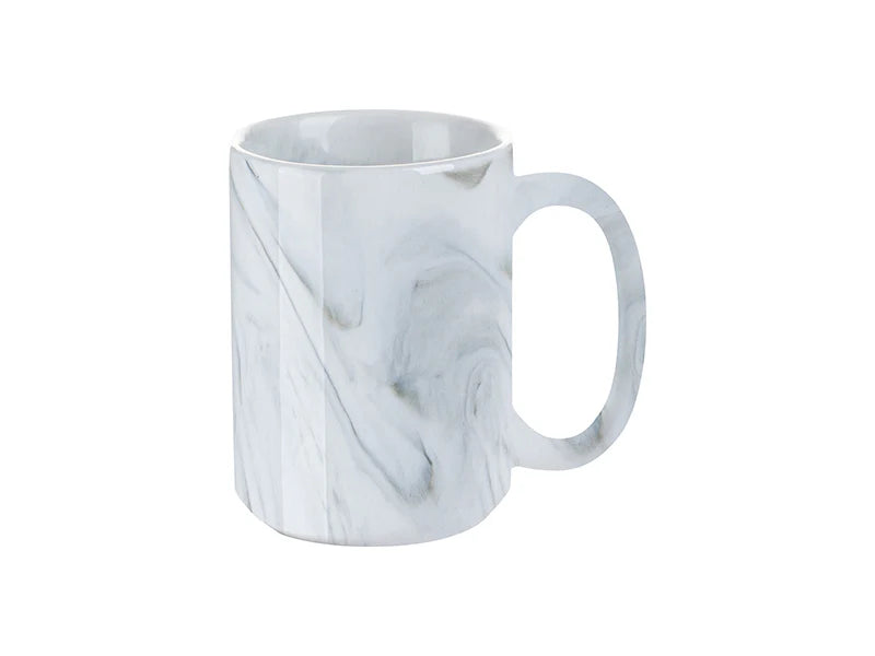 Marble Texture Ceramic Mug - 15oz- Sublimation