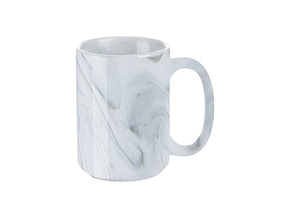 Marble Texture Ceramic Mug - 15oz- Sublimation