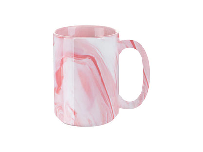 Marble Texture Ceramic Mug - 15oz- Sublimation