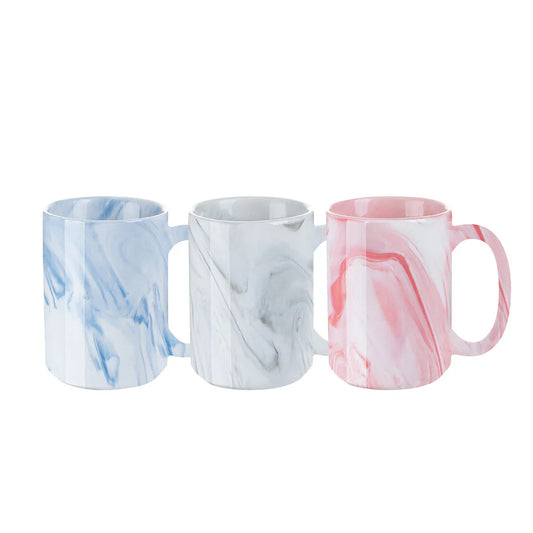 Marble Texture Ceramic Mug - 15oz- Sublimation