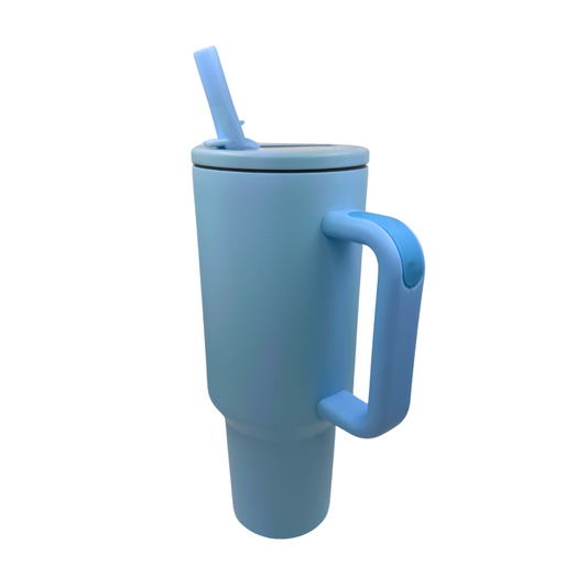 Quencher Tumbler - 40oz with Flip up Straw