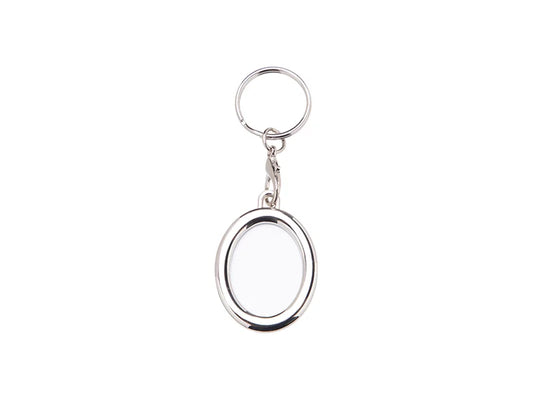 Metal Keychain with sublimation insert