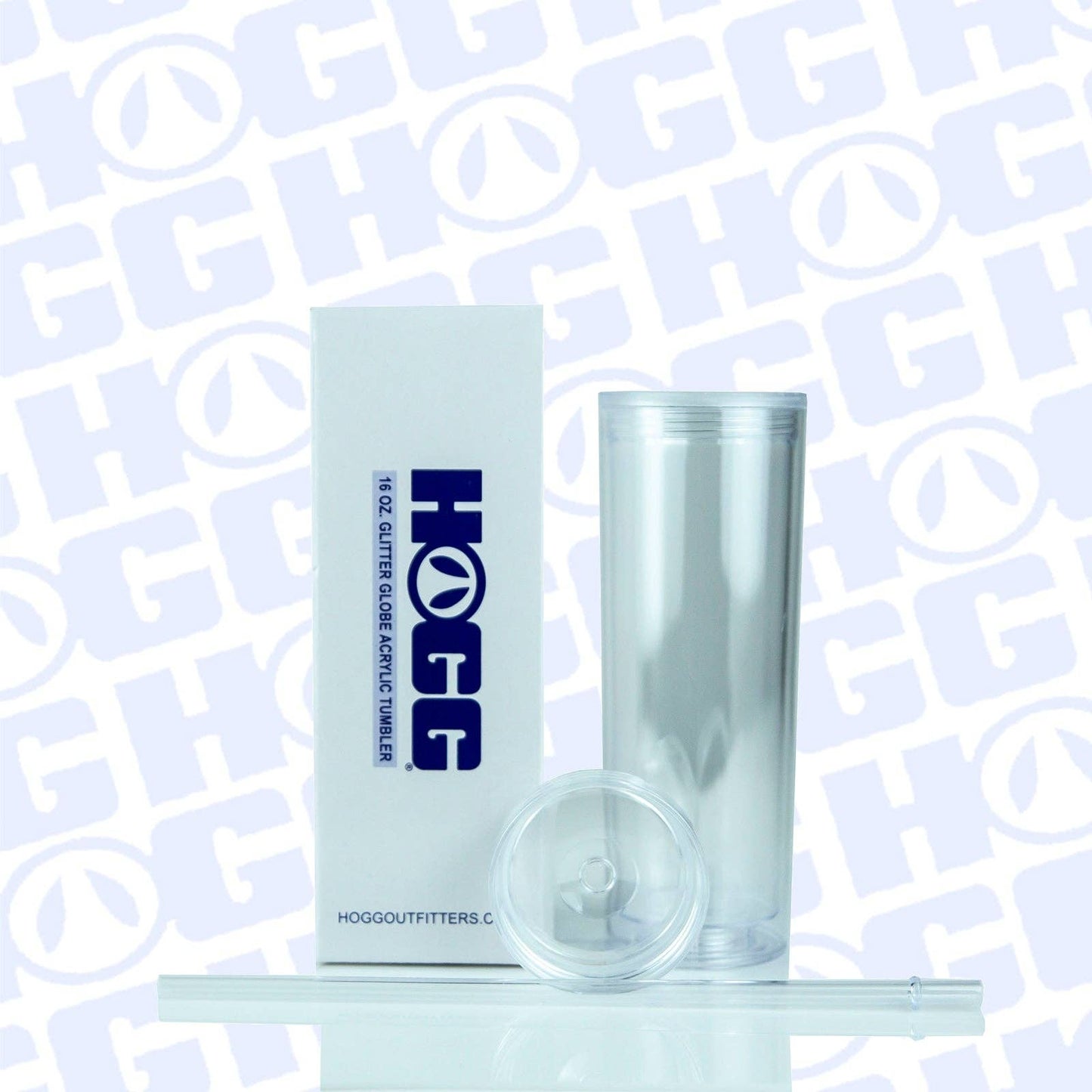 Snow Globe Tumbler - 16oz - Acrylic