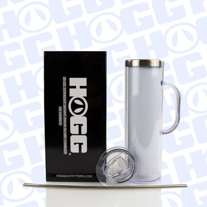 Snow Globe Tumbler - 20oz - Sublimation with Handle