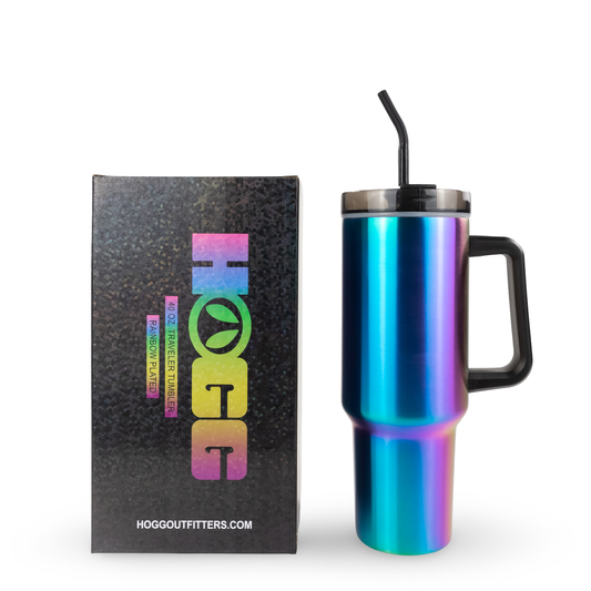 Quencher Tumbler - 40oz - Electroplated Rainbow