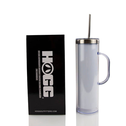 Snow Globe Tumbler - 20oz - Sublimation with Handle