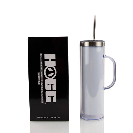 Snow Globe Tumbler - 20oz - Sublimation with Handle