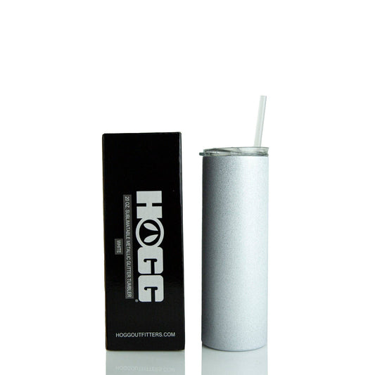 Skinny Tumbler - 20oz - Metallic Glitter
