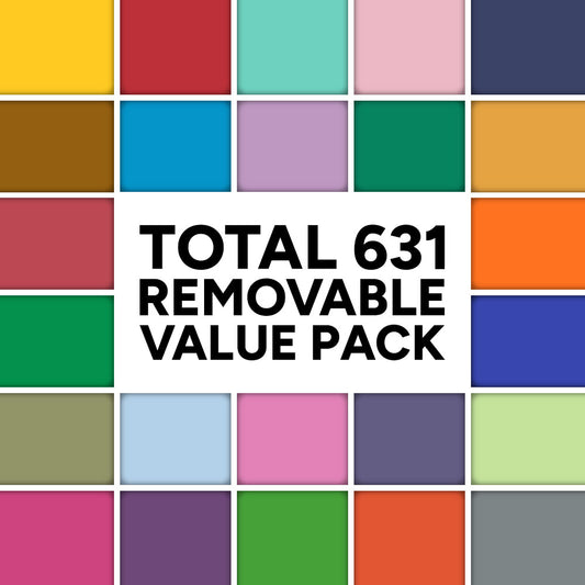 Total 631 (Removable) Value Pack