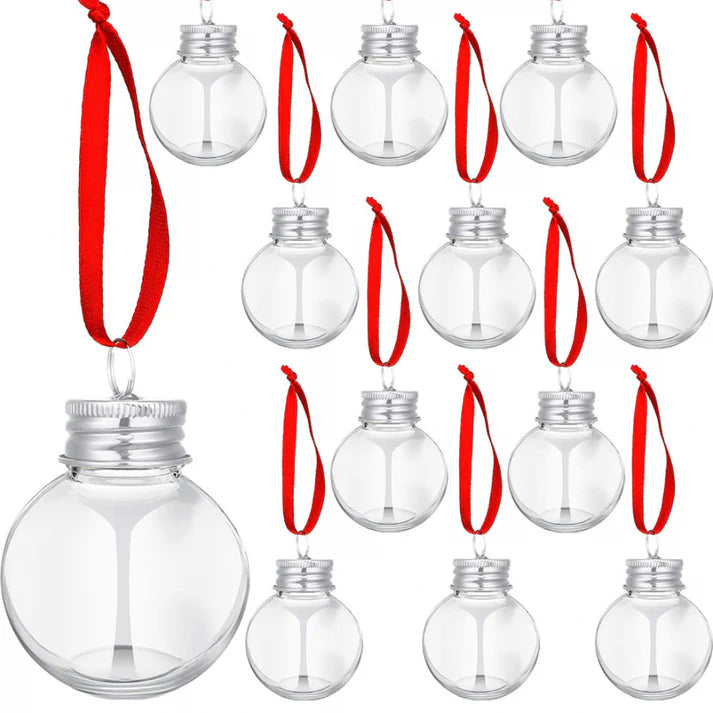 Day 6: 50 Pack of Fillable Ball Ornaments