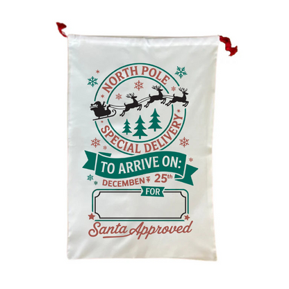 Decorated Santa Sacks - Sublimation