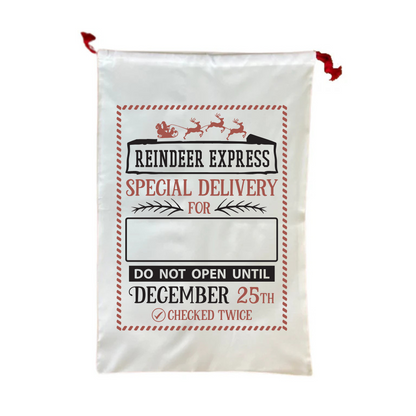 Decorated Santa Sacks - Sublimation