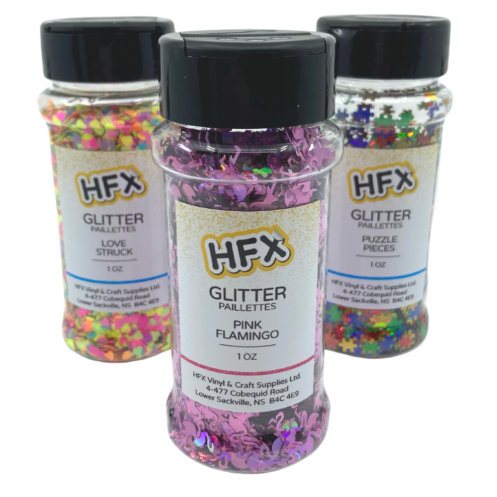 Custom Shaped Glitter