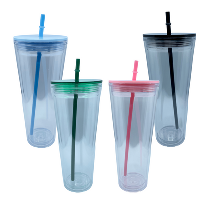 Coloured Acrylic Cold Cups