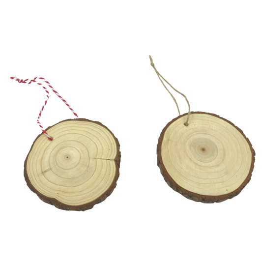 Round Wood Ornament