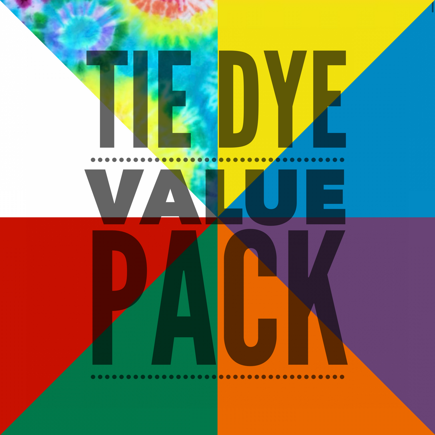Tie Dye Adhesive Value Pack