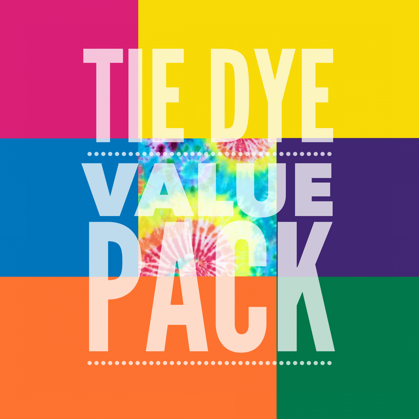 Tie Dye HTV Value Pack