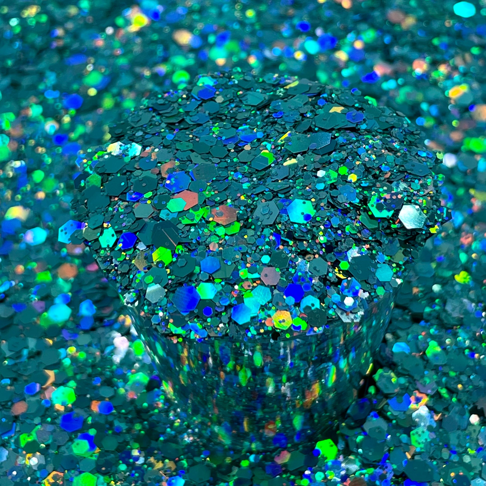 Large 100g SFXC® High Grade Silver Holographic Rainbow Glitter for Arts and  Crafts